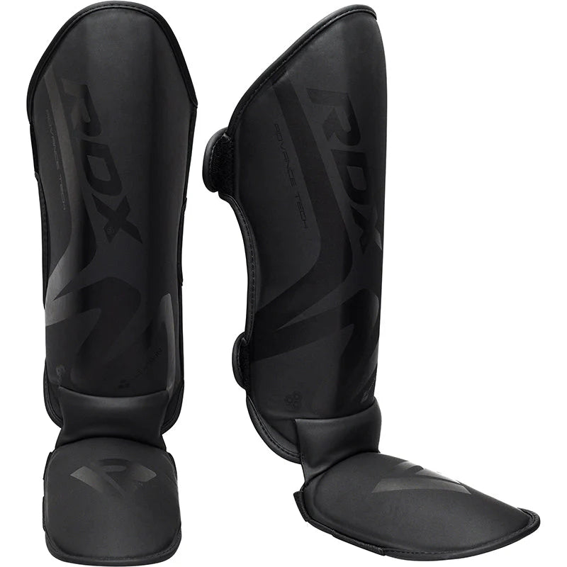 RDX T15 MATTE canilleras para muay thai y kickboxing