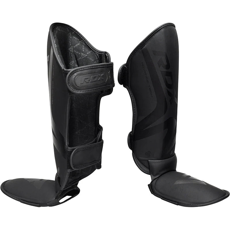 RDX T15 MATTE canilleras para muay thai y kickboxing