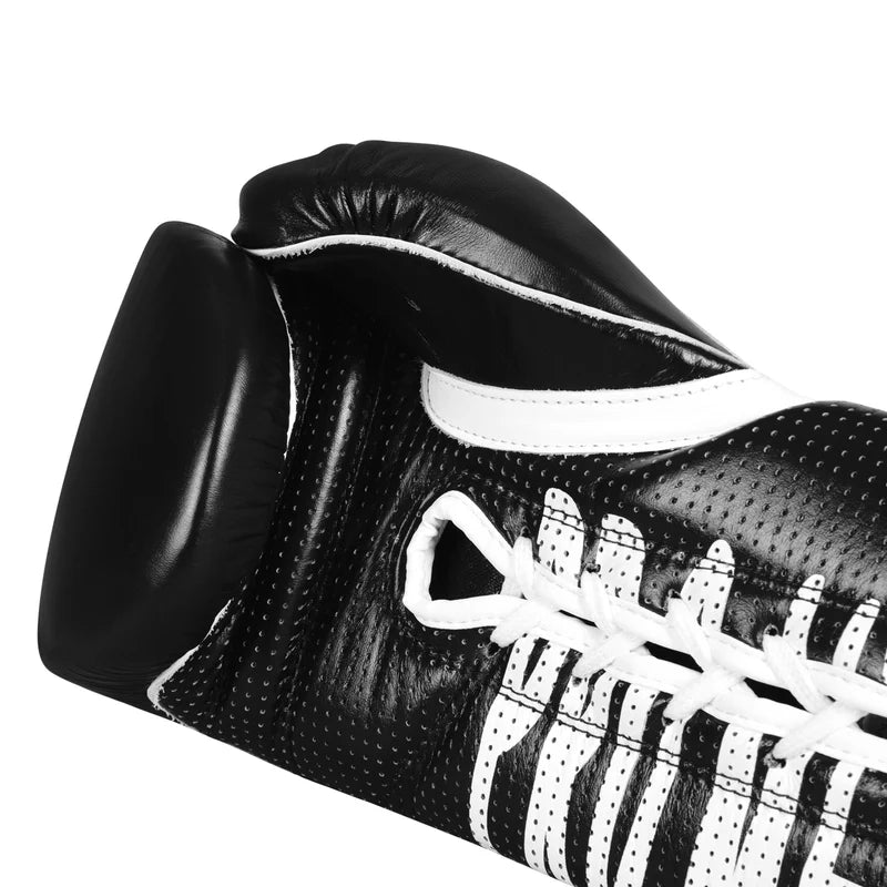 TITLE PRO MEX LEATHER CORDONES guantes de boxeo