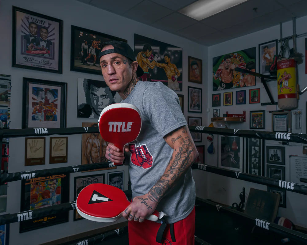 TITLE Paletas de entrenamiento de boxeo