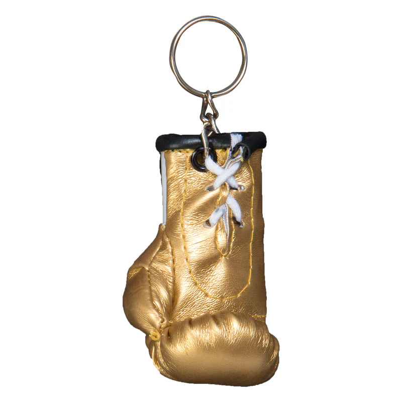 LLAVERO GUANTE DE BOXEO DORADO