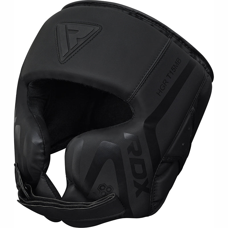 RDX T15 NOIR CHEECK Casco para boxeo