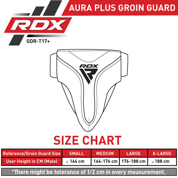 RDX aura plus T17 protector inguinal