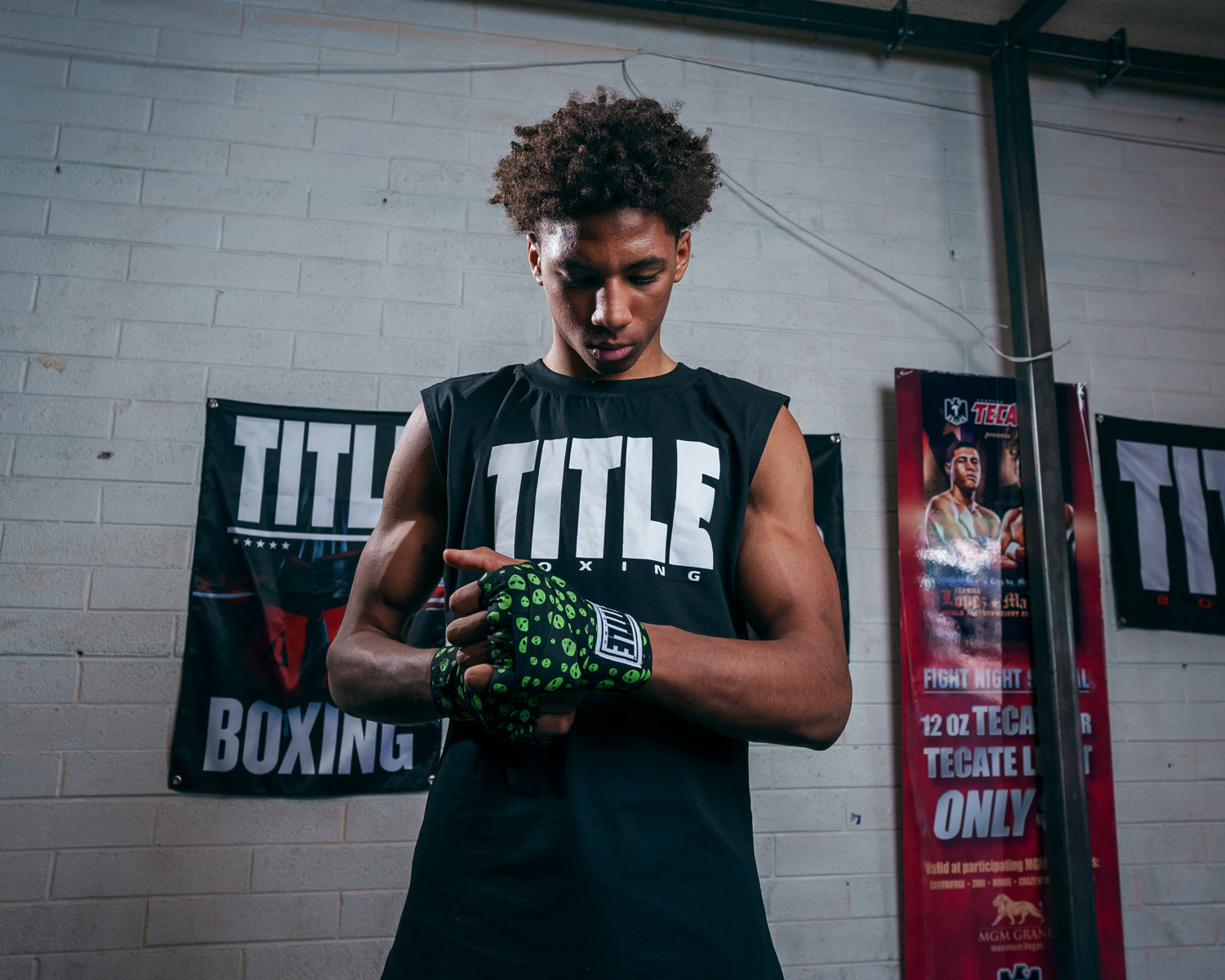 TITLE PRINT Vendas Para Boxeo