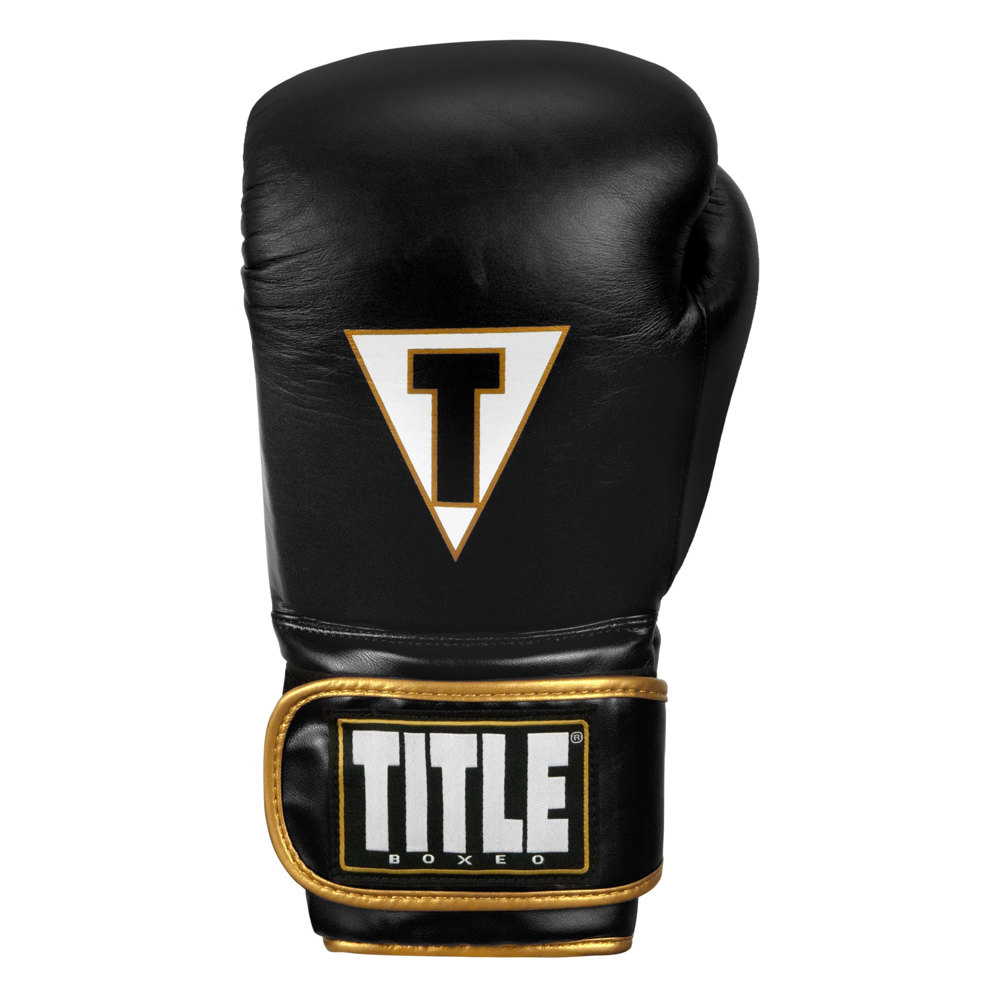 TITLE QUATRO CUERO Guantes De Boxeo