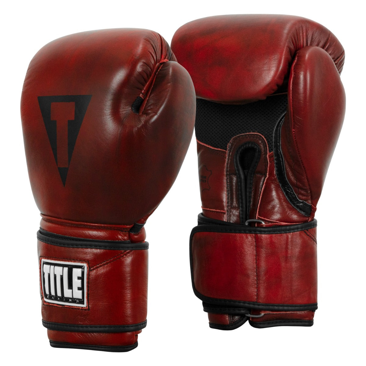 TITLE BLOOD CUERO Guantes De Boxeo