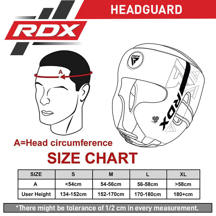 RDX F6 KARA SERIES Casco Para Boxeo