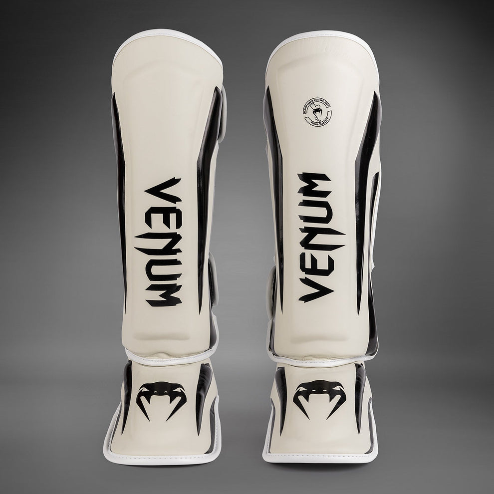 VENUM ELITE canilleras para Muay Thai y Kick boxing