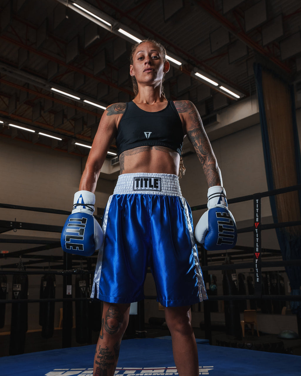 TITLE ADVANCE COMPRESS BRA protector de senos para boxeo