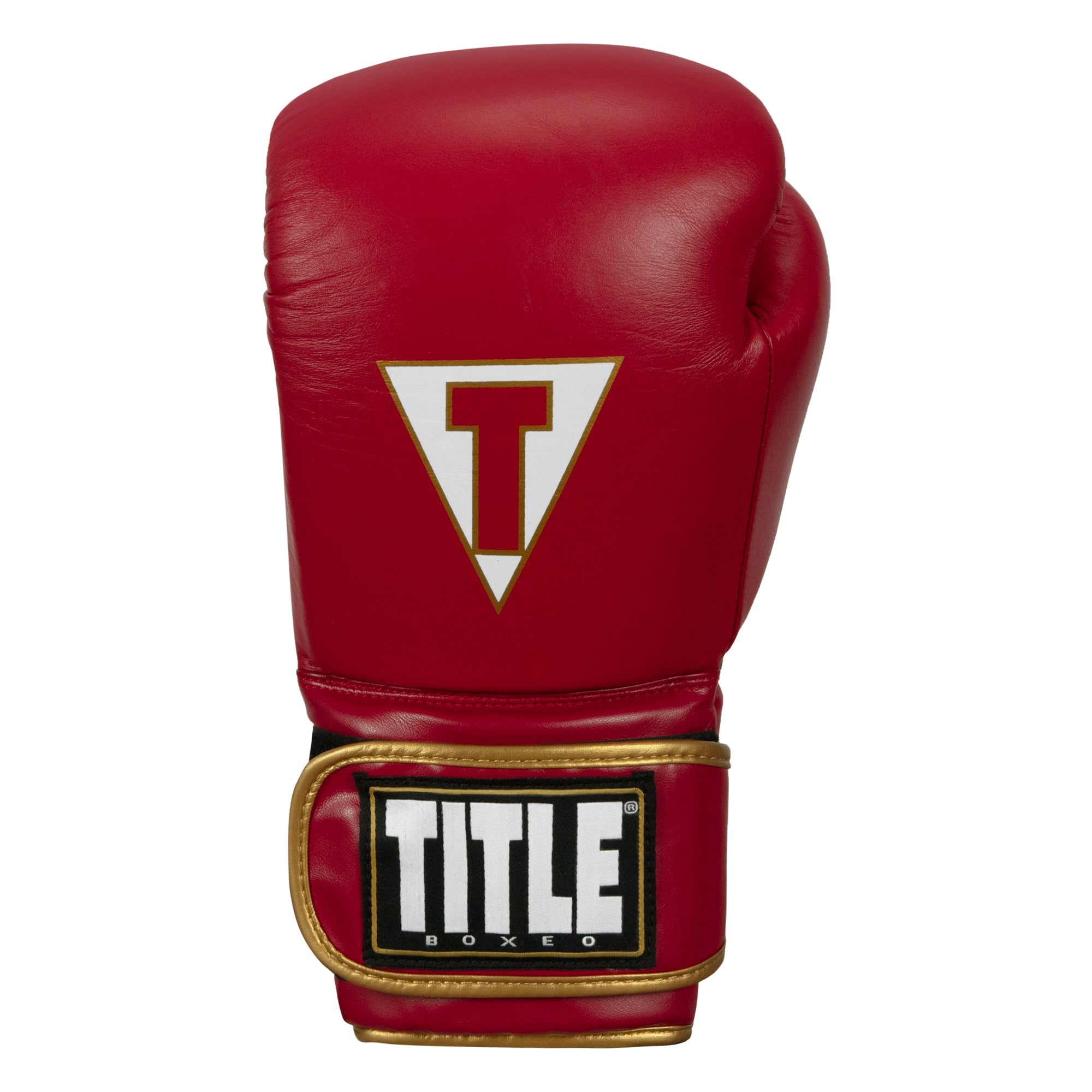 TITLE QUATRO CUERO Guantes De Boxeo