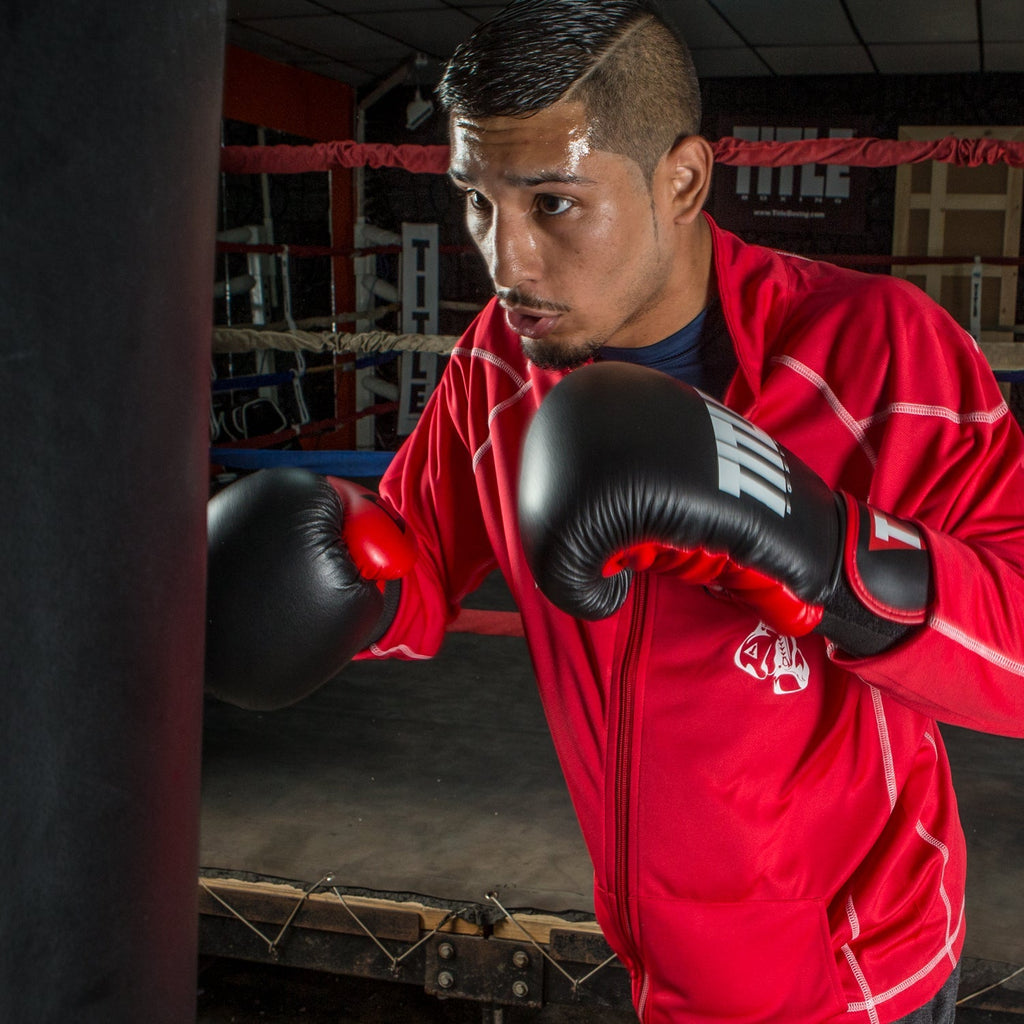 TITLE DYNAMIC CUERO Guantes De Boxeo