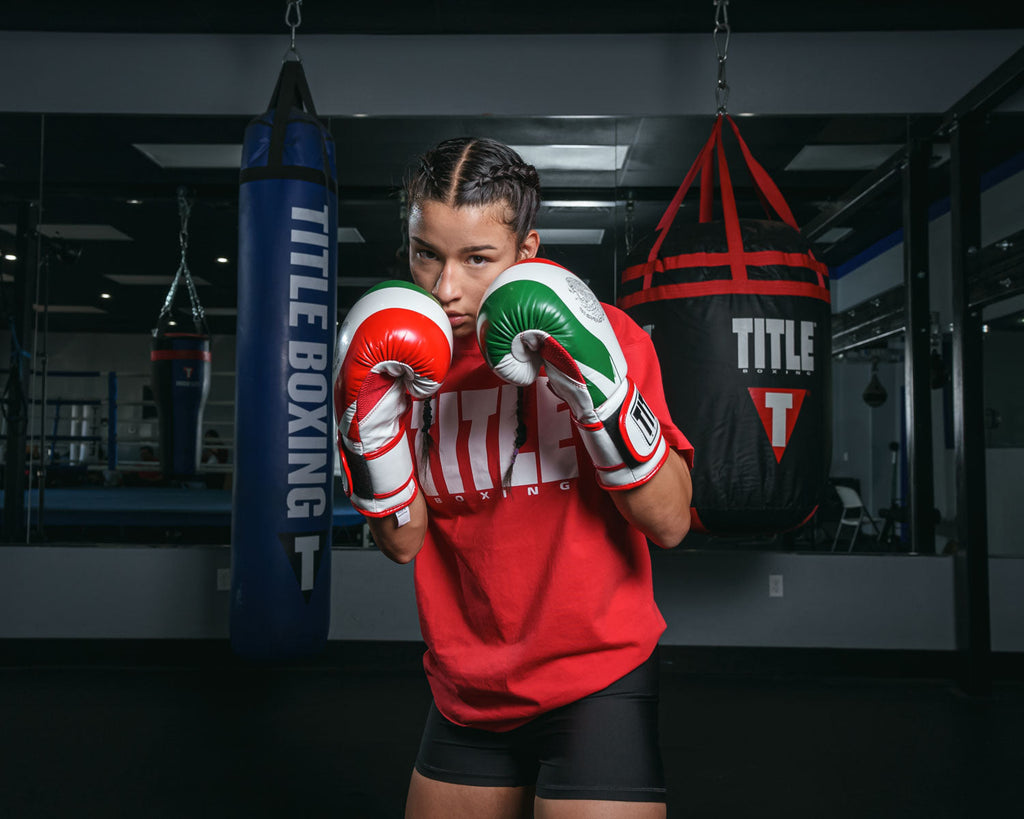 TITLE EL COMBATE MEXICO guantes de boxeo