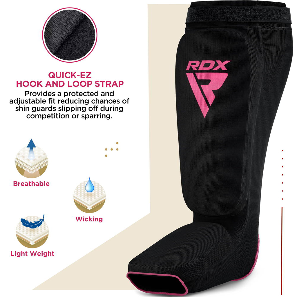 RDX SIB OEKO TEX Canilleras Para MuayThai y KickBoxing