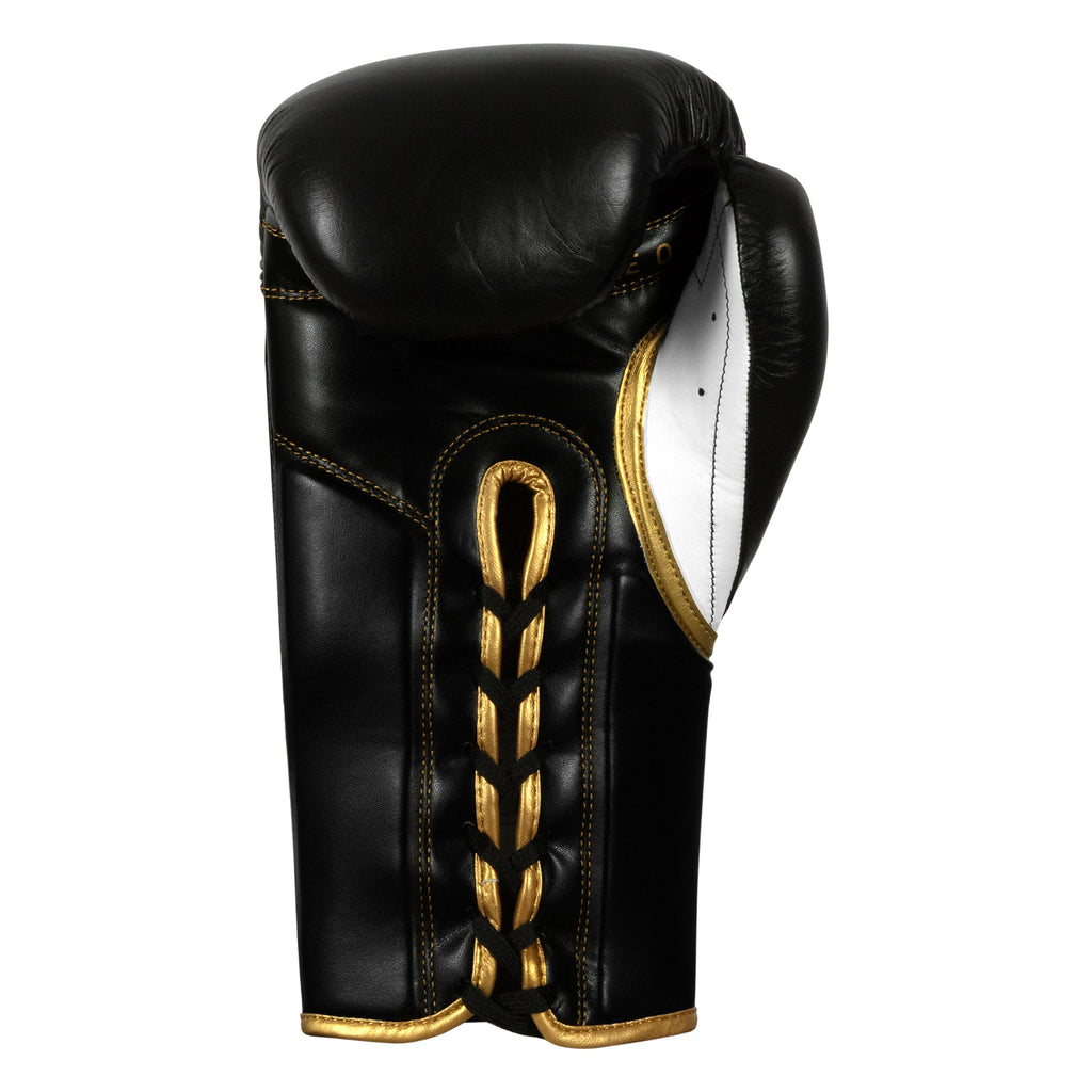 TITLE QUATRO CUERO CORDONES Guantes de boxeo