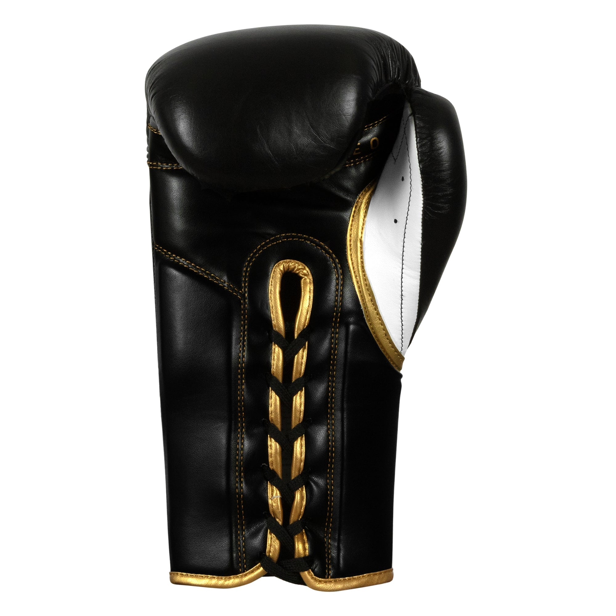 TITLE QUATRO CUERO CORDONES Guantes de boxeo