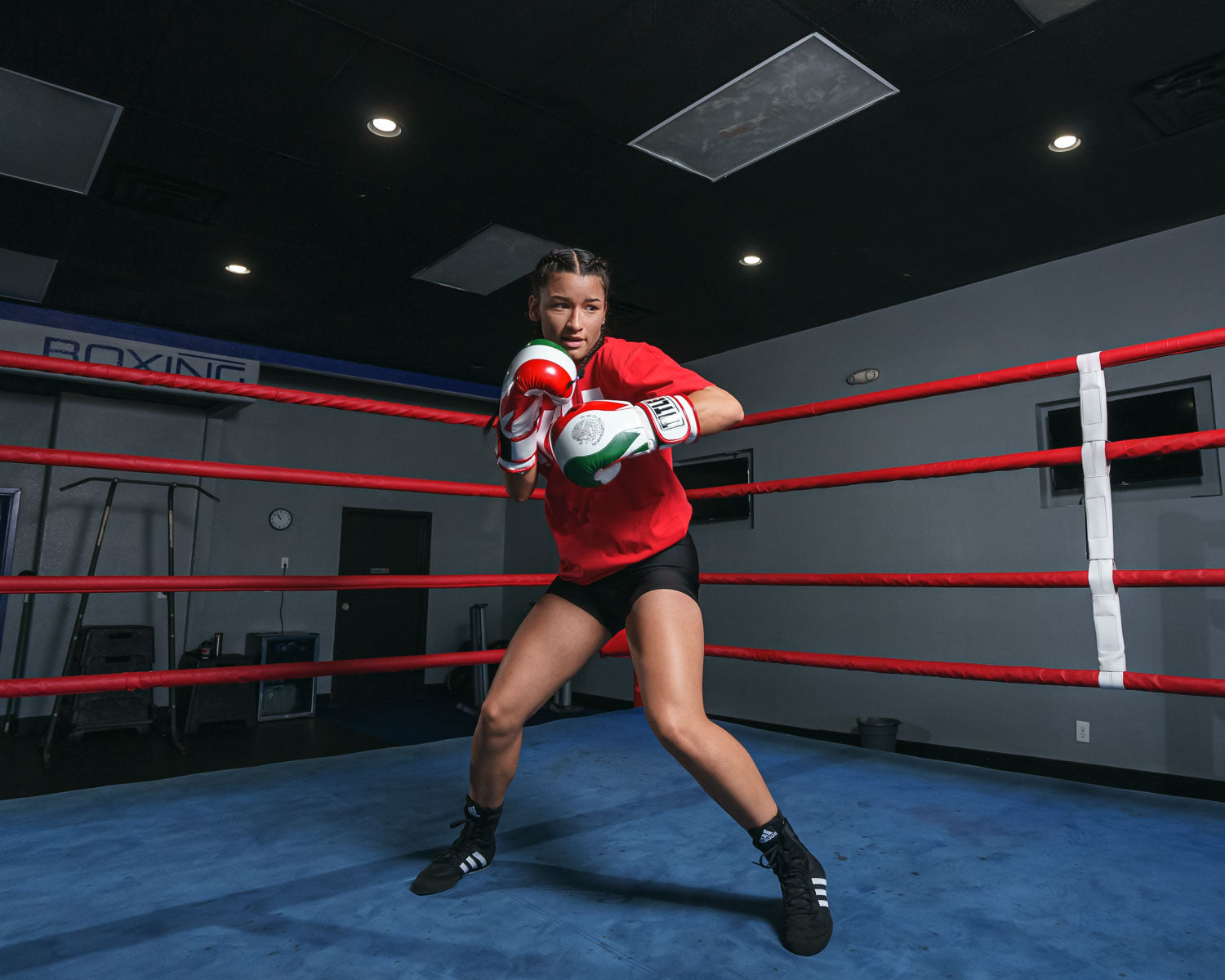 TITLE EL COMBATE MEXICO guantes de boxeo