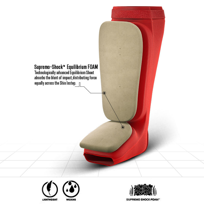 RDX SIB OEKO TEX Canilleras Para MuayThai y KickBoxing