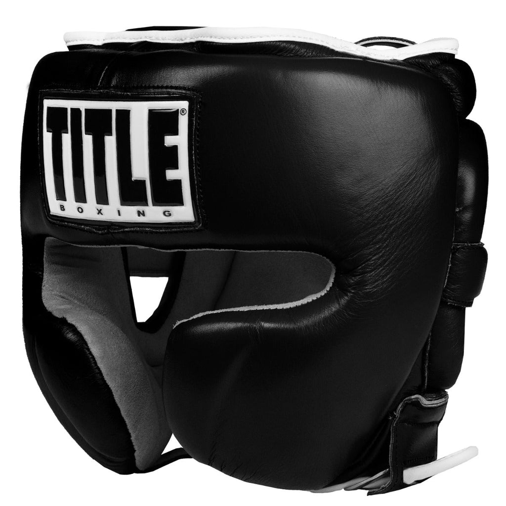 TITLE CLASSIC LEATHER casco para boxeo