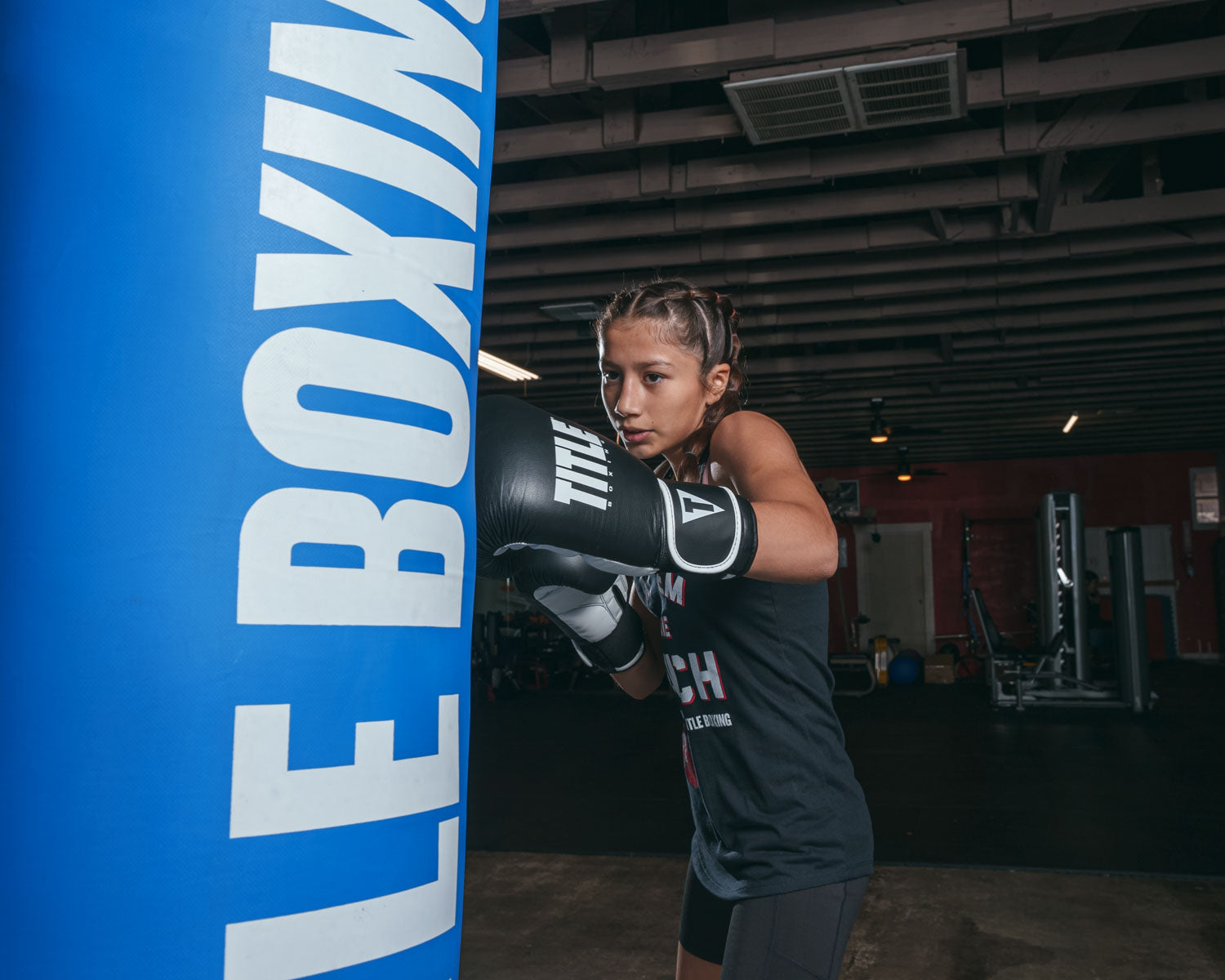 TITLE DYNAMIC CUERO Guantes De boxeo