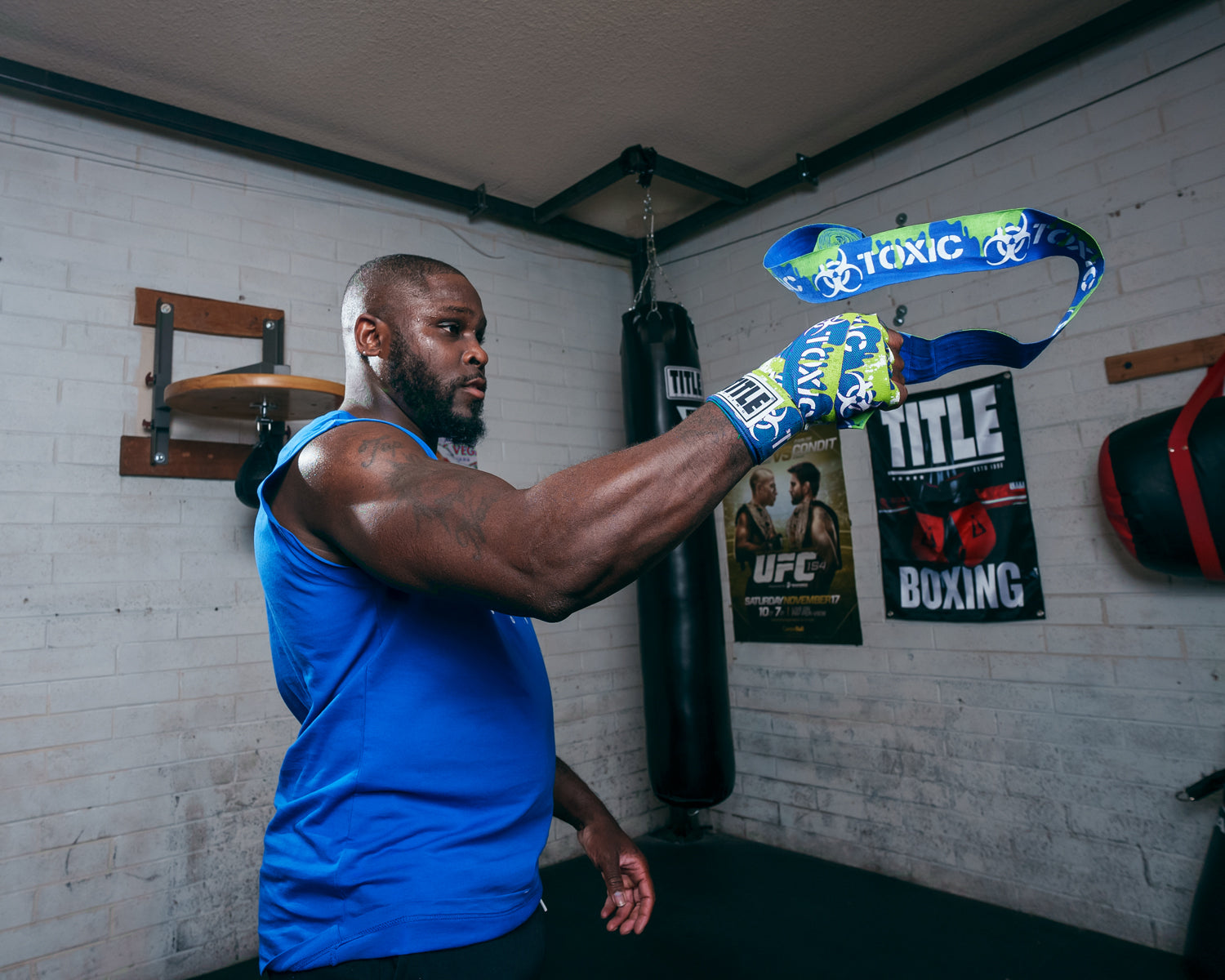 TITLE PRINT Vendas Para Boxeo