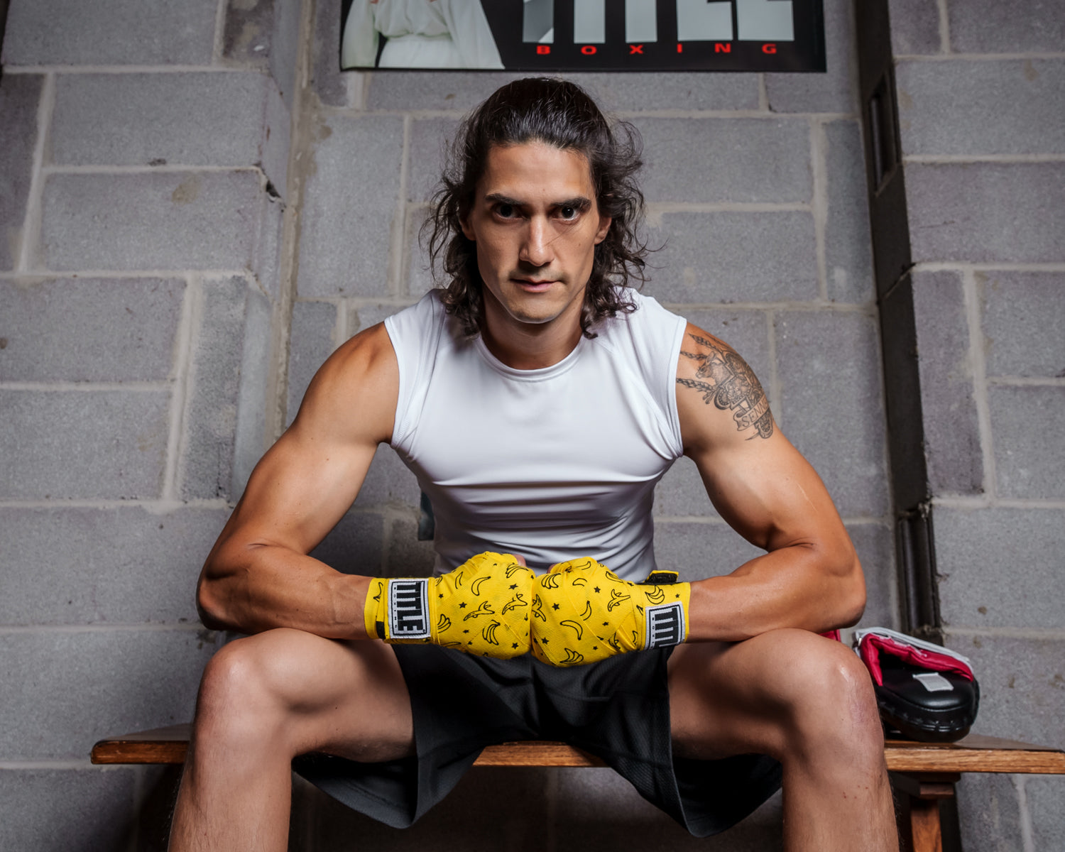 TITLE PRINT Vendas Para Boxeo