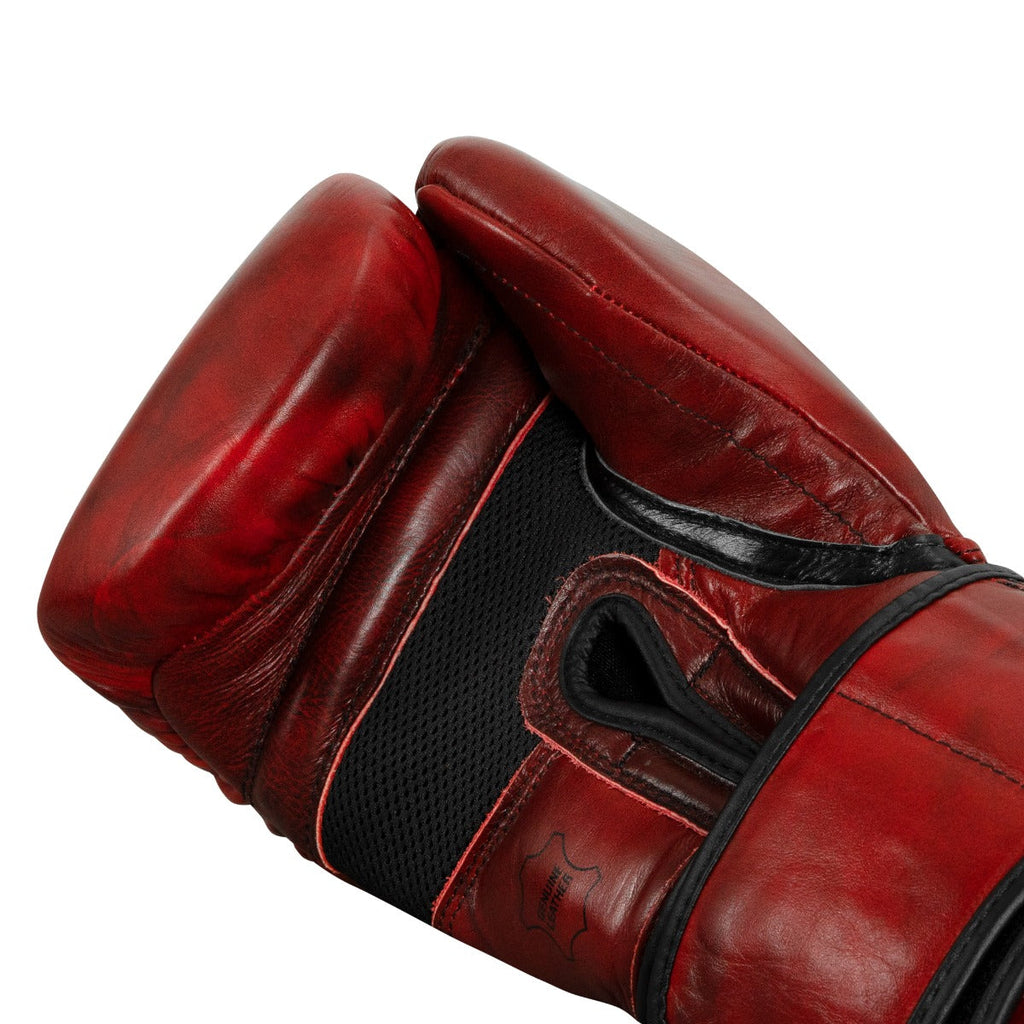 TITLE BLOOD CUERO Guantes De Boxeo